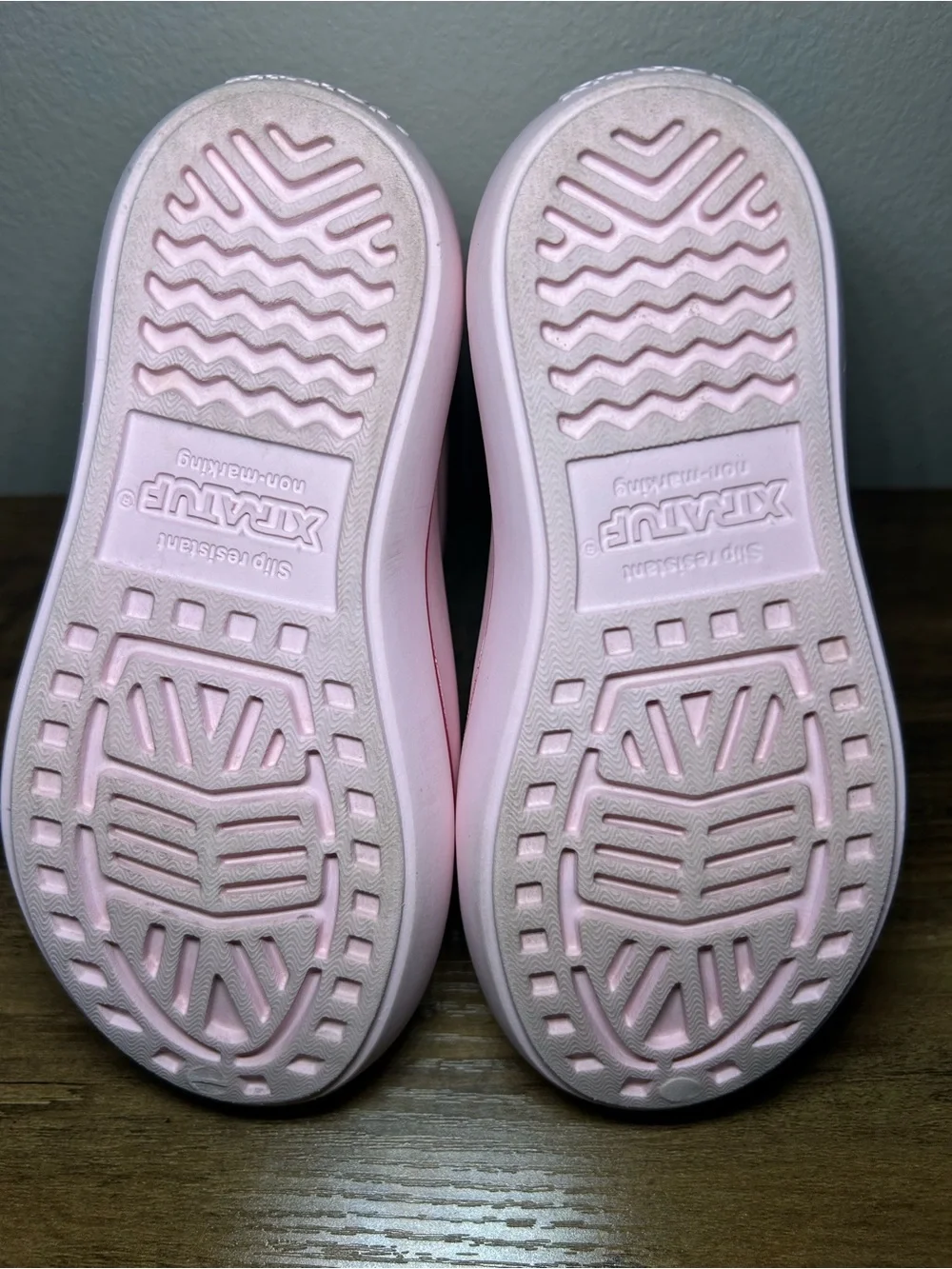 XTRATUF Kids' Pink Slip-On Rain & Snow Clogs